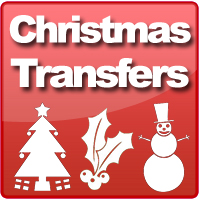 Iron on Christmas Transfers | Make your own christmas gifts and Santa