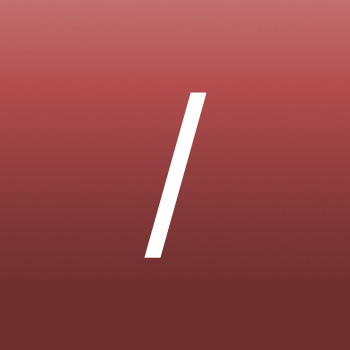 Symbol Iron on Transfer Forward Slash